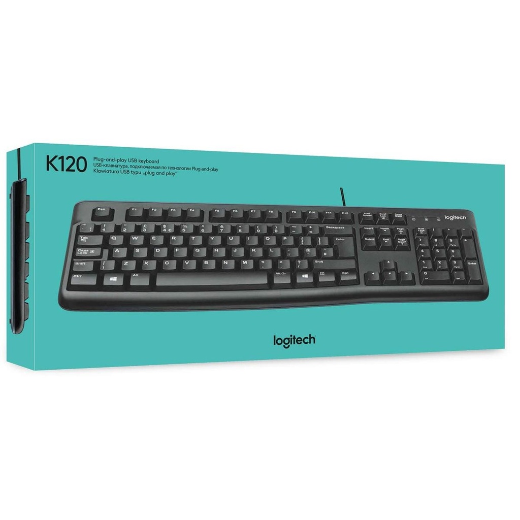 [910] Keyboard Logitech K120 USB