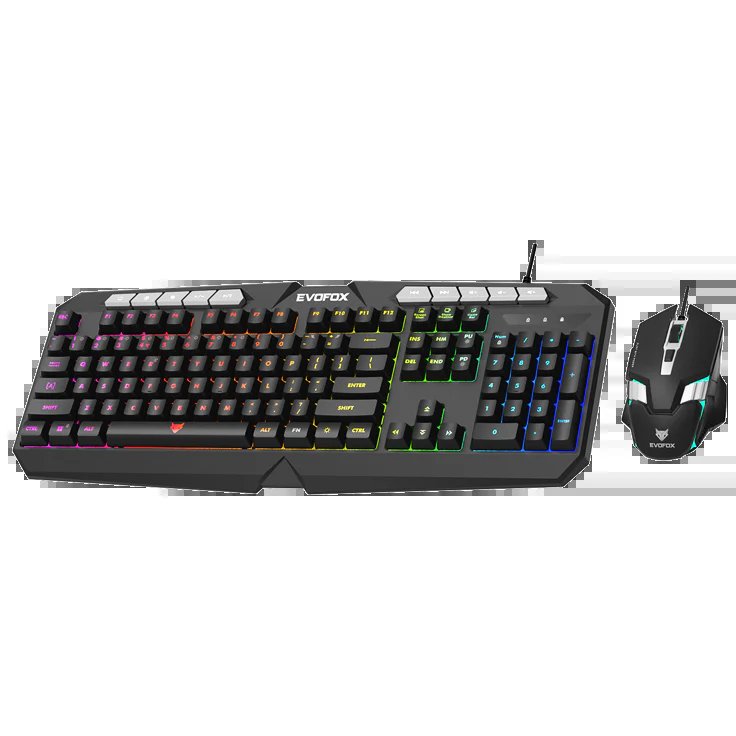 [IC9074] Keyboard Mouse Combo Amkette Deathray V2 Gaming