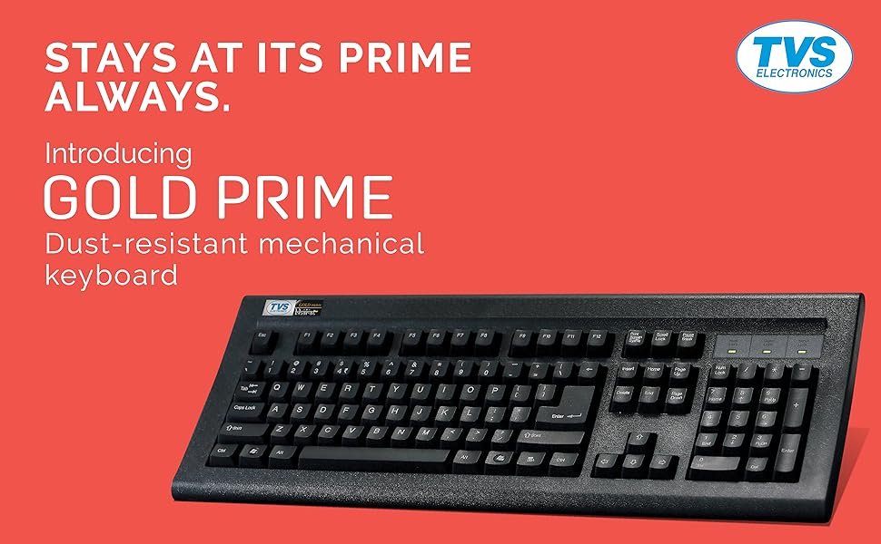 [5992] Keyboard Tvse Gold Prime