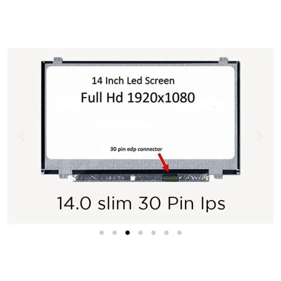 [5896] Laptop Screen Paper 30 Pin 14''