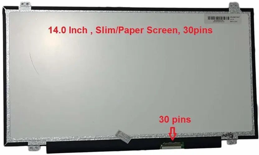[5655] Laptop Screen Paper 30 Pin 15.6''