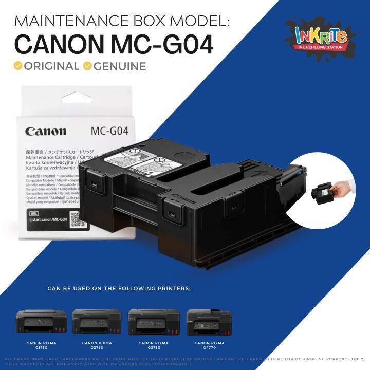 [IC8378] Maintance Box  MC-G04 Compatiable [for Canon]