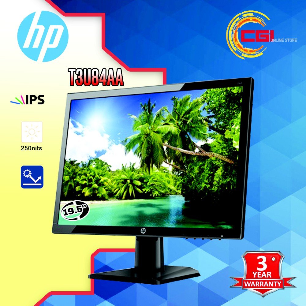 [IC1094] Monitor Hp 20KD IPS [VGA+DVI]19.5"