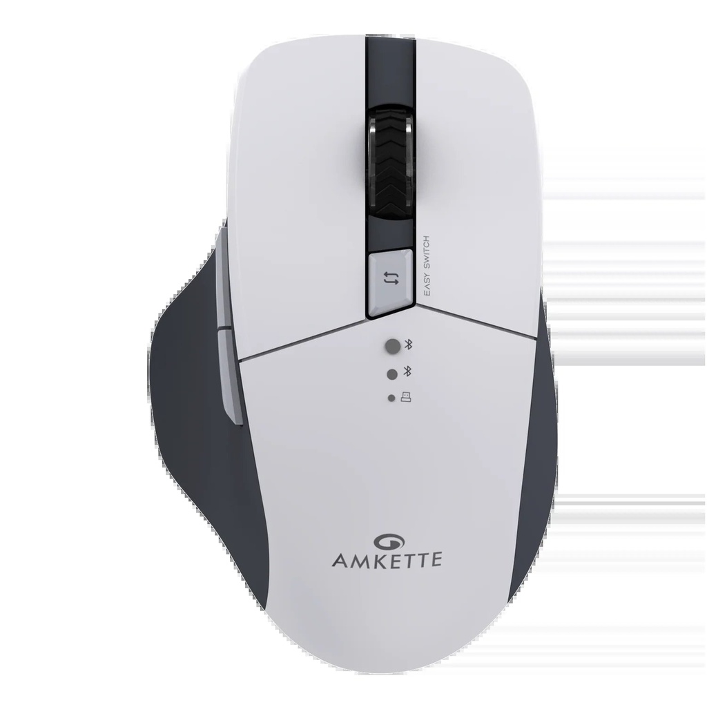 [IC9027] Mouse Amkette Hush Pro EPIC-M White BT