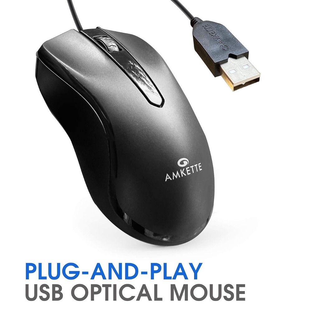 Mouse Amkette Kwik Pro 7 Usb