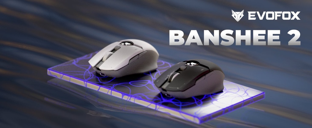 [IC9024] Mouse Evofox  Banshee  Pixart Sensor 3325 WL Gaming