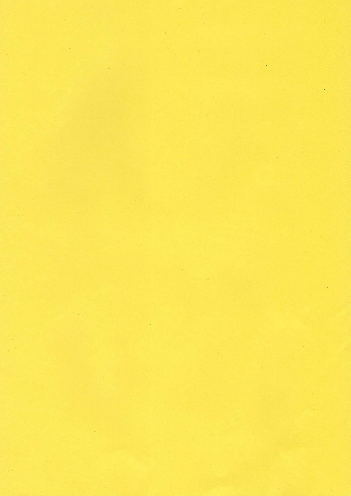 [IC6525] Paper Colour Print Yellow A4 75 Gsm