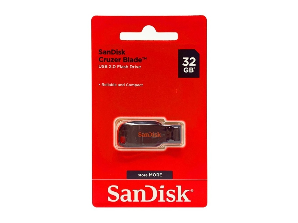 [1131] Pen Drive 32GB Sandisk Cruzer SDCZ50-032G-13