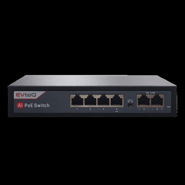 [IC8805] POE Switch 4 Port EVteQ EV-04F-2U 10/100
