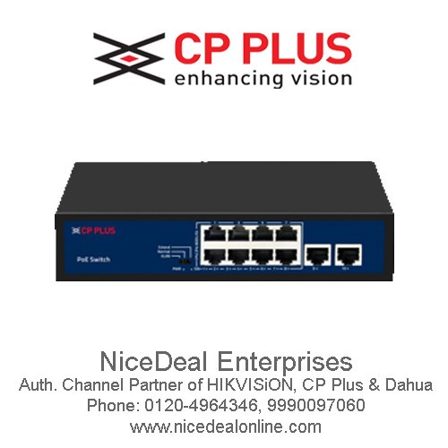 [IC8083] POE Switch  8 Port Giga Cp Plus  ANW GPU8G2-N12