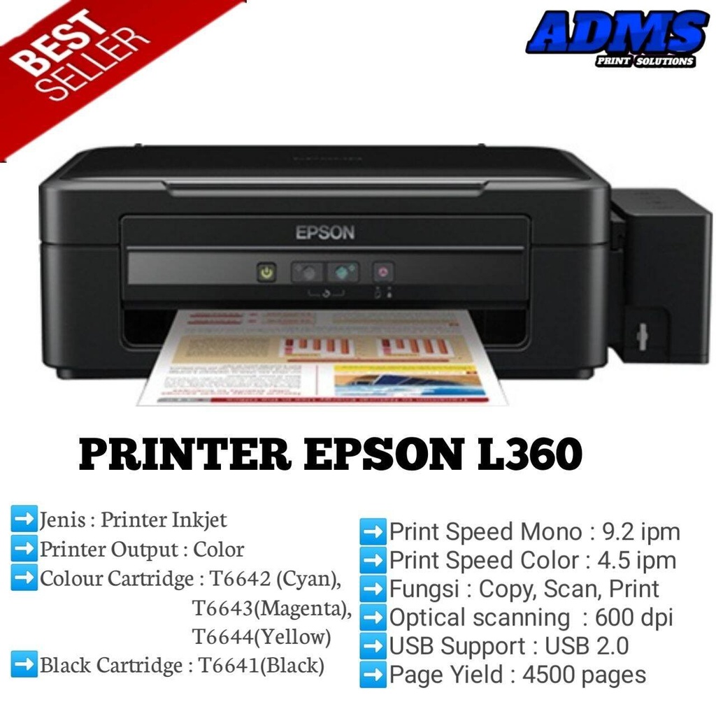 Printer Cover for Epson L360