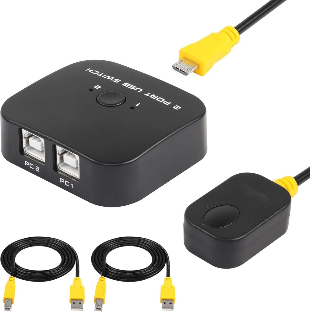 Printer Sharear Switch Usb 2 Port